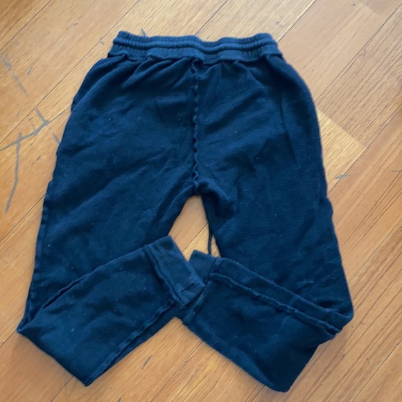 Danielle Guizio Sweatpants Black Small Inside Out - Picture 3 of 3